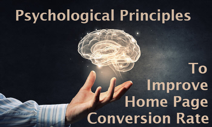 Psychological Principles Will Improve Your Home Page Conversion Rate