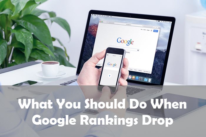 What You Should Do When Google Rankings Drop Dramatically